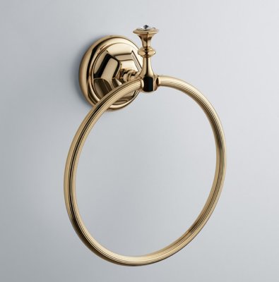 ETRUSCA DIAMOND Полотенцедержатель кольцо, цвет золотой, 1715/55  1715/55 фото