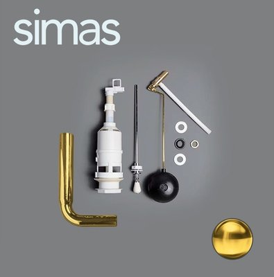 SIMAS ARCADE сливной механизм, золото, D11ORO D11ORO фото