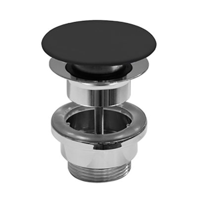 Catalano Донный клапан push-button для раковины с переливом, черный мат, 5POSCNS 9050300022(5POSCNS) фото