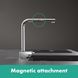 Смеситель hansgrohe Aquno Select M81 для кухонной мойки с выдвижным душем, хром 73830000 73830000 фото 4