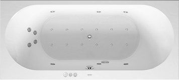 Duravit Darling New Гідромасажна ванна Білий колір 1800x800 mm, 760244000CP1000 760244000CP1000 фото