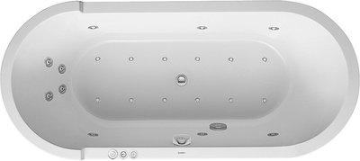 Duravit Starck Гідромасажна ванна Білий колір 1800x800 mm, 760009000CP1000 760009000CP1000 фото