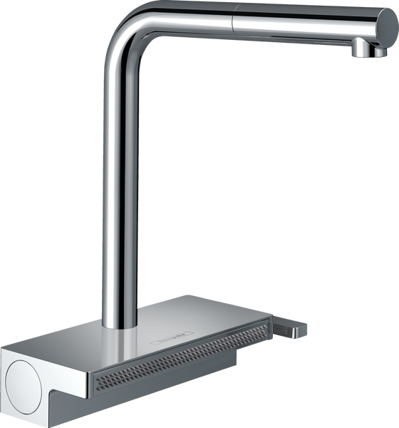 Змішувач hansgrohe Aquno Select M81 для кухонного миття з висувним душем, хром 73836000 73836000 фото