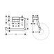 Hansgrohe ADDSTORIS Держатель бумаги без крышки, белый матовый, 41771700, 41771700 фото 2