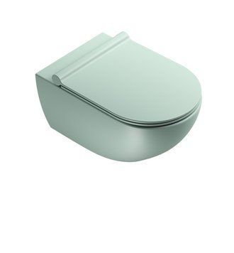 Catalano SFERA Унитаз подвесной 54x35 безободковый, зелёный, 1VSF54RVS 1VSF54RVS фото