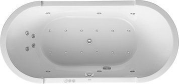 Duravit Starck Гідромасажна ванна Білий колір 1900x900 mm, 760011000CP1000 760011000CP1000 фото