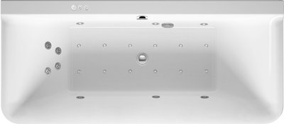 Duravit P3 Comforts Гідромасажна ванна Білий колір 1800x800 mm, 760381000CP1000 760381000CP1000 фото