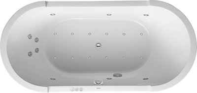 Duravit Starck Гідромасажна ванна Білий колір 1900x900 mm, 760011000CP1000 760011000CP1000 фото