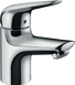 Змішувач hansgrohe Novus для раковини одноважільний без зливного гарнітура, хром 71021000 71021000 фото 1