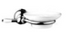 GESSI GLAMOUR Мильниця підвісна, біла кераміка/бронза, 15901.140.101 15901.140.101 фото 1