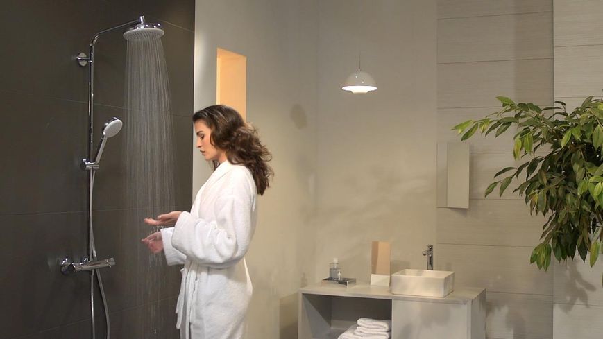 Душова система hansgrohe Crometta 160 1Jet з термостатом 27264400 27264400 фото