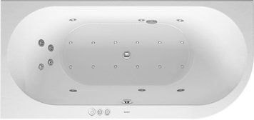 Duravit Darling New Гидромассажная ванна Белый цвет 1900x900 mm, 760246000CP1000 760246000CP1000 фото
