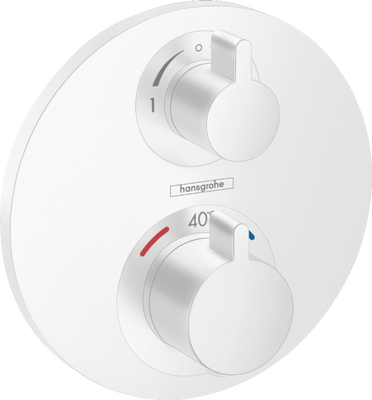 Термостат Hansgrohe Ecostat S для душу, білий матовий 15758700 15758700 фото