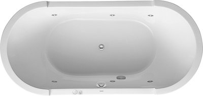 Duravit Starck Гідромасажна ванна Білий колір 1900x900 mm, 760011000JS1000 760011000JS1000 фото