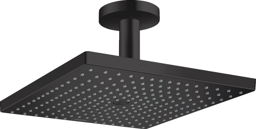 Верхний душ hansgrohe Raindance E 300 1jet с потолочным соединителем, черный матовый 26250670 26250670 фото