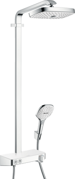Душова система hansgrohe Raindance Select E 300 2jet Showerpipe з термостатом, білий/хром 27126400 27126400 фото