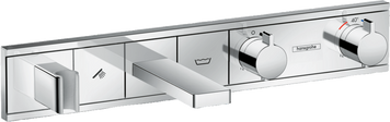 Термостат hansgrohe RainSelect для ванны с 2 потребителями, хром 15359000 15359000 фото