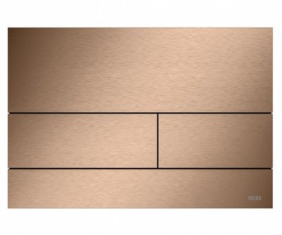 TECE SQUARE II Metal Панель смыва для унитаза, PVD, золотой мат., 9240840 9240840 фото