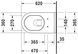 Duravit Starck 3 Унитаз подвесной Белый цвет 620 mm, 2226090000 2226090000 фото 7