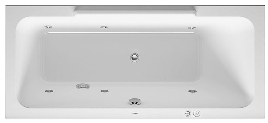 Duravit DuraStyle Гідромасажна ванна Білий колір 1600x700 mm, 760293000JS1000 760293000JS1000 фото