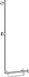 Штанга для душу hansgrohe Unica 110 см, лівостороння 26403400 26403400 фото 1