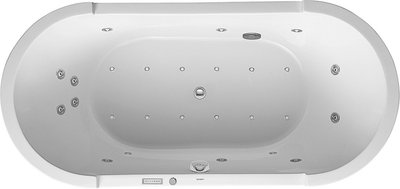 Duravit Starck Гідромасажна ванна Білий колір 1900x900 mm, 760012000CE1000 760012000CE1000 фото