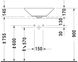 Duravit Starck 1 Накладна раковина, Білий колір Глянцевий - Глянцевий, 530 мм, 4085300001 4085300001 фото 10
