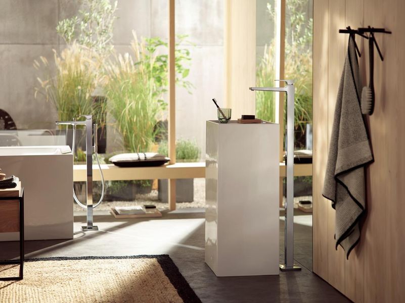 Смеситель hansgrohe Metropol для ванны, черный матовый 32532670 32532670 фото