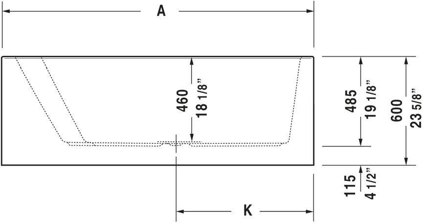 Duravit Paiova Ванны Белый цвет 1700x1300 mm, 700266000000000 700266000000000 фото