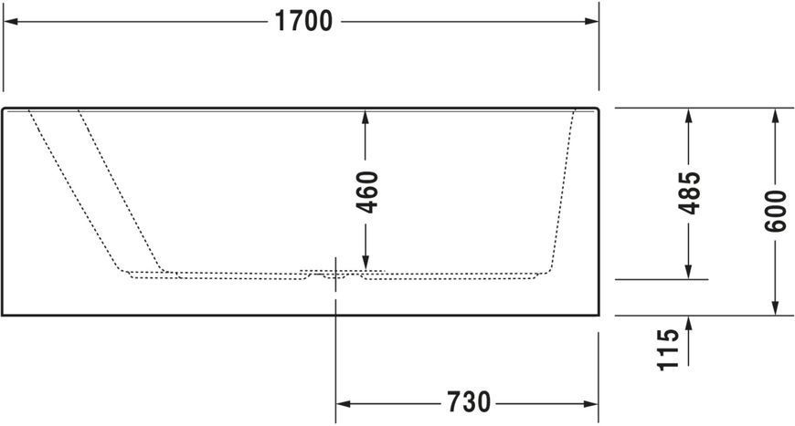 Duravit Paiova Ванны Белый цвет 1700x1300 mm, 700266000000000 700266000000000 фото