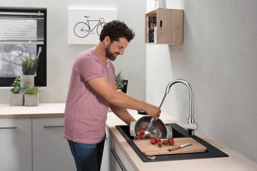 Смеситель hansgrohe Focus M42 для кухонной мойки 71800000 71800000 фото