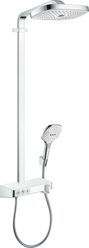 Душова система hansgrohe Raindance Select E 300 3jet Showerpipe з термостатом, білий/хром 27127400 27127400 фото