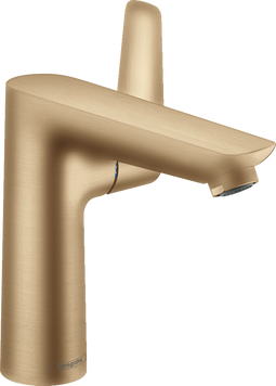 Змішувач hansgrohe Talis E для раковини зі зливним гарнітуром, бронза матовий 71754140 71754140 фото