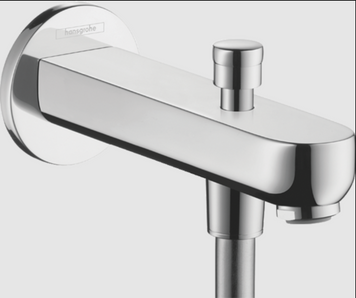 HANSGROHE METRSI S Вилив для ванни з перемикачем, хром, 31417000 31417000 фото