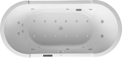 Duravit Starck Гідромасажна ванна Білий колір 1900x900 mm, 760012000CL1000 760012000CL1000 фото