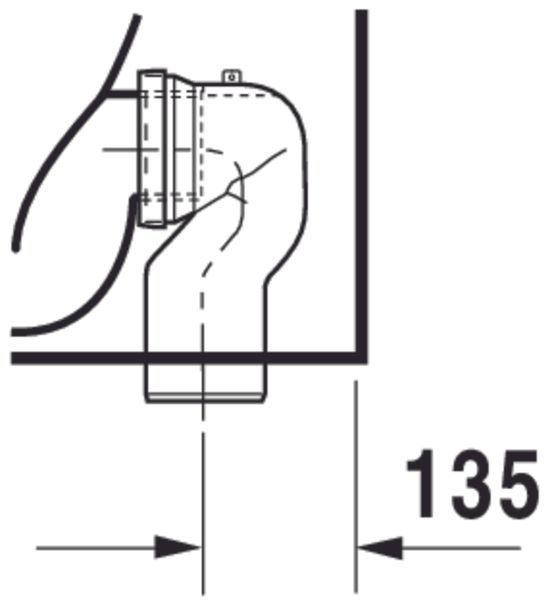 Duravit D-Code Унитаз напольный Белый цвет 560 mm, 21150920002 21150920002 фото