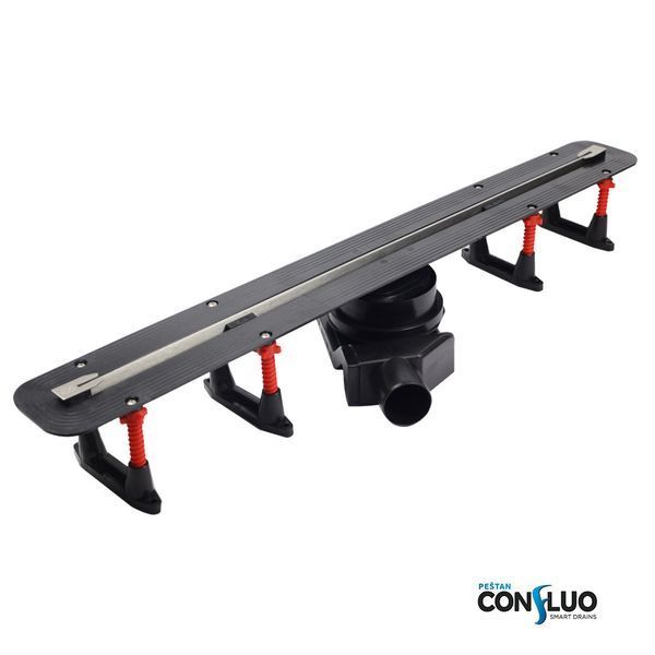 PESTAN CONFLUO SLIM LINE Трап щелевой 950 мм, вставка из нержавеющей стали, 13100036 13100036 фото