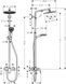 Душевая система hansgrohe Crometta S 240 1jet Showerpipe EcoSmart со смесителем 27269000 27269000 фото 4