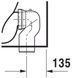 Duravit D-Code Унитаз напольный Белый цвет 560 mm, 21150920002 21150920002 фото 4