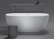 TREESSE CLIVIA Ванна окремостояча 170x80x60, білий матовий, V447BO V447BO фото 1