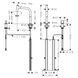 Hansgrohe Metris Select M71 Кухонный смеситель на 2 отверстия, однорычажный, 200, Eco, с вытяжным изливом, 1jet, sBox, хром, 73825000 73825000 фото 3