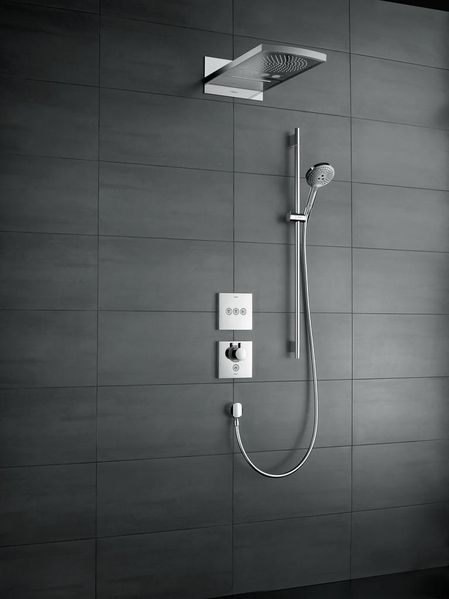 Термостат Hansgrohe ShowerSelect Highfow для душу з окремим висновком для ручного душу, скляний 15735400 15735400 фото