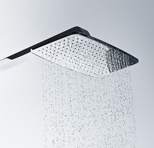 Душевая система hansgrohe Raindance Select E 360 Showerpipe с термостатом, белый/хром 27112400 27112400 фото