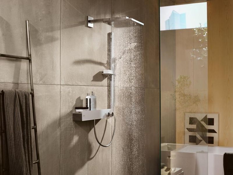 Термостат hansgrohe ShowerTablet 600 для душа на 2 потребителя, хром 13108000 13108000 фото