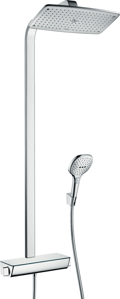 Душевая система hansgrohe Raindance Select E 360 Showerpipe с термостатом, хром 27112000 27112000 фото