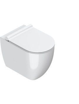 Catalano SFERA Унитаз напольный слив в стену 35x54x41см безободк., бел., 1VPS54R00 1VPS54R00 фото