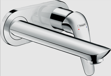 HANSGROHE NOVUS Змішувач для раковини настінного монтажу, хром, 71127000 71127000 фото