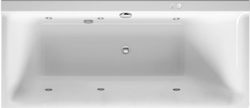 Duravit P3 Comforts Гідромасажна ванна Білий колір 1600x700 mm, 760372000JS1000 760372000JS1000 фото
