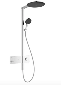 HANSGROHE RAINDANCE ALIVE S 300 Душевая система 30 см 2jet EcoSmart с термостатом, хром, 24596000 24596000 фото