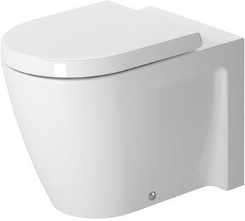 Duravit Starck 2 Унітаз підлоговий Білий колір 570 мм, 2128090000 2128090000 фото